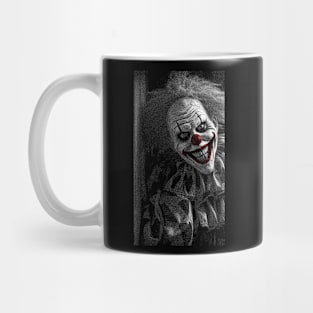 Scary Halloween Clown Mug